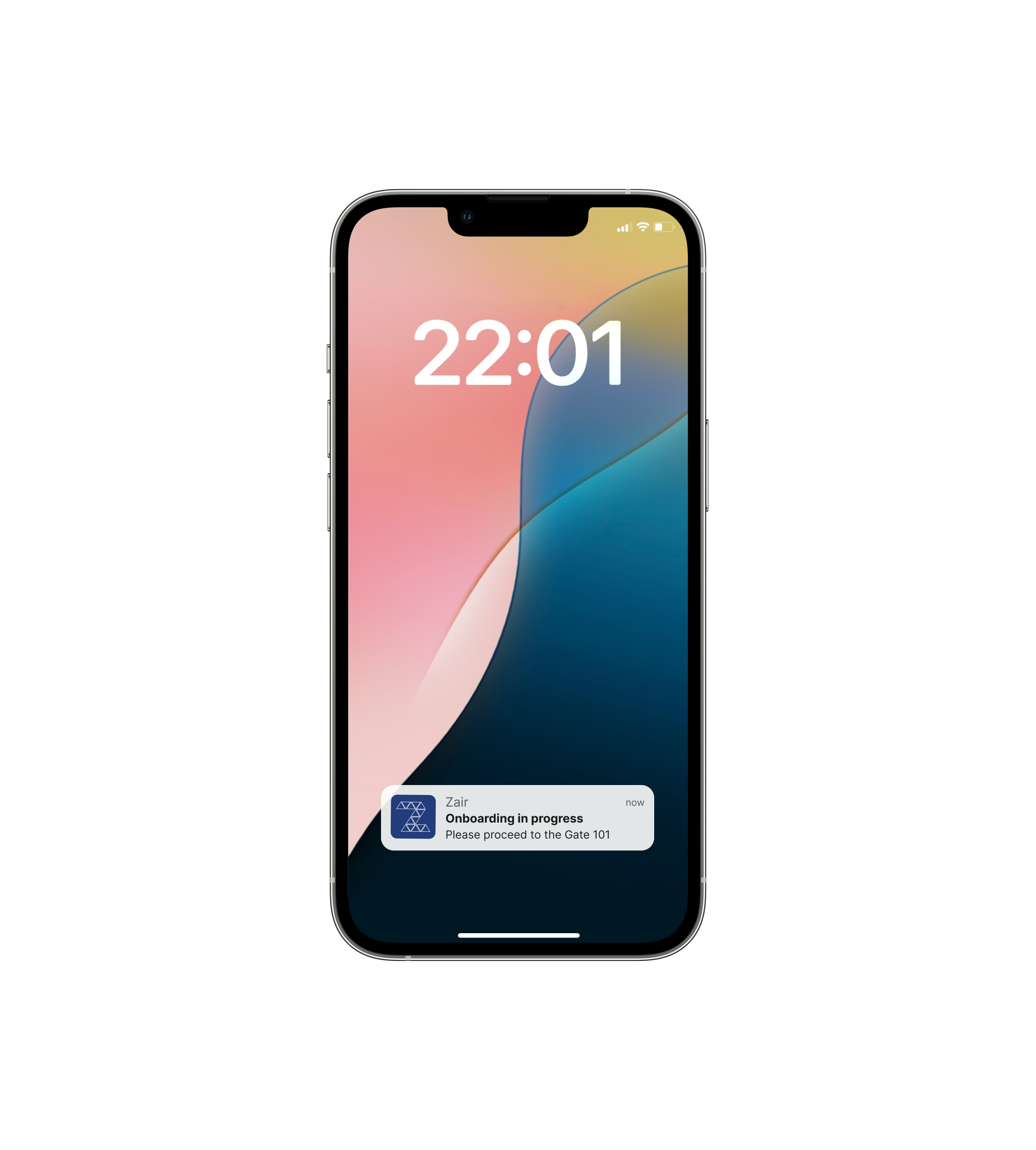 Zair app notification
